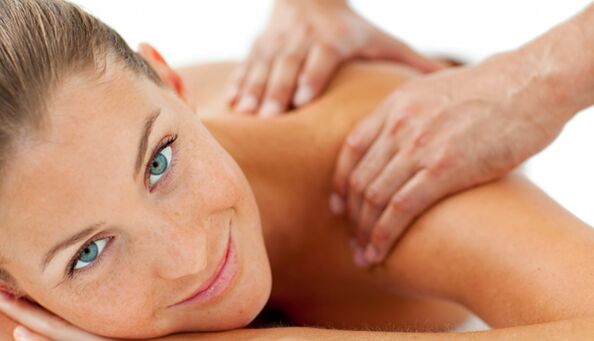 Massage pour l'ostéochondrose cervicale